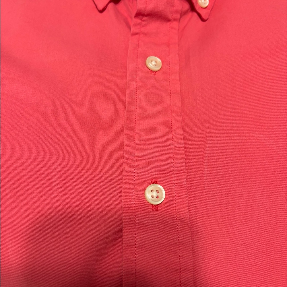 Polo by Ralph Lauren Salmon Button-Down Shirt Long Sleeve Men’s large - Picture 7 of 13